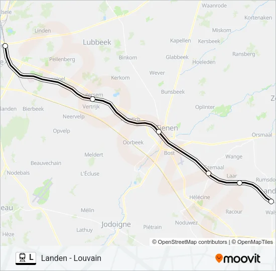 L Train Line Map