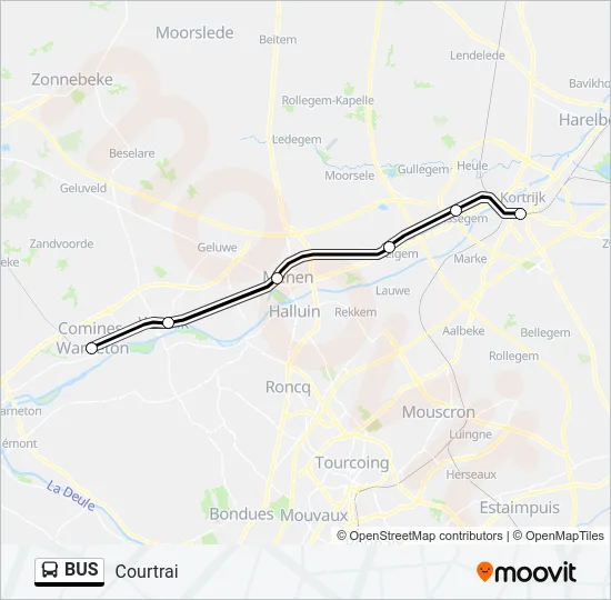 BUS Line Map