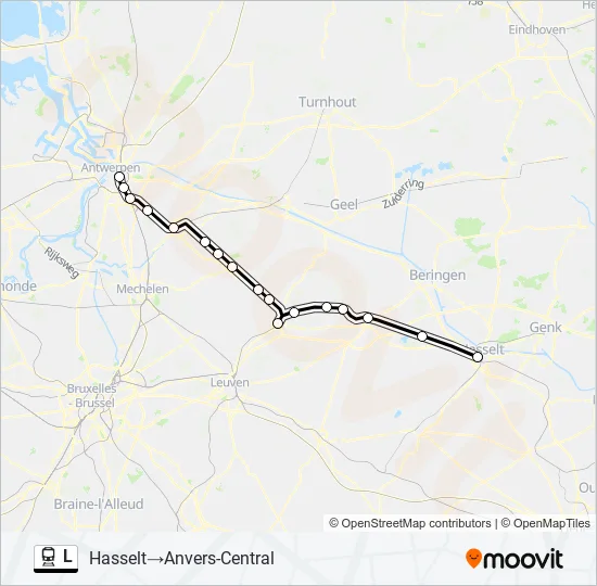 L Train Line Map