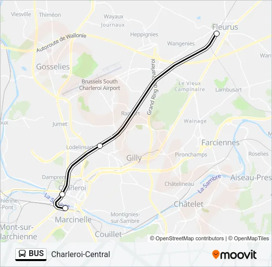 BUS Line Map