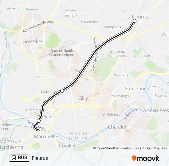 BUS Line Map
