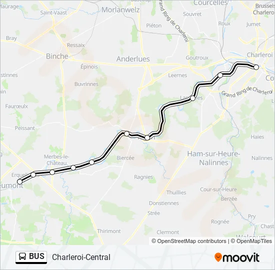 BUS Line Map