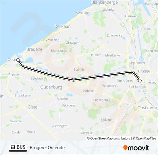 BUS Line Map