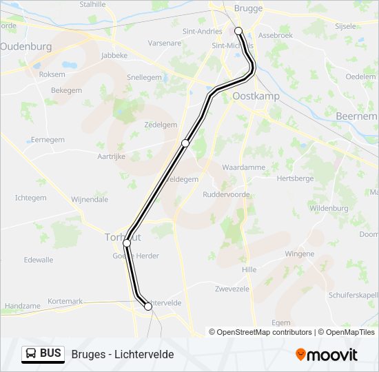 BUS Line Map