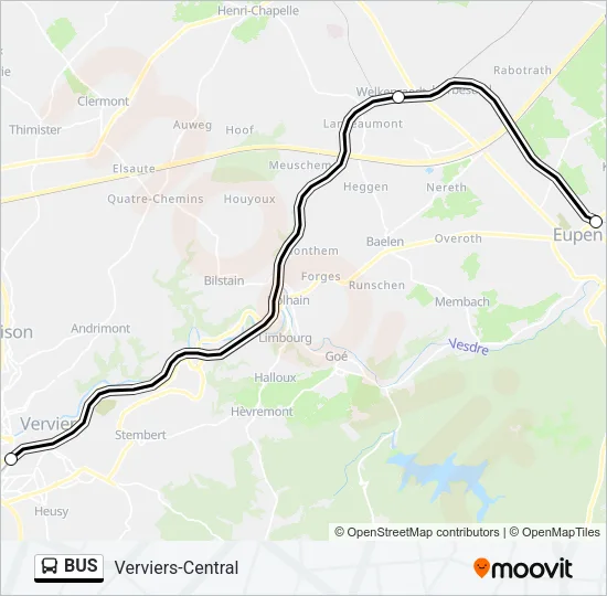 BUS Line Map