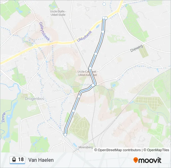 18 Light Rail Line Map