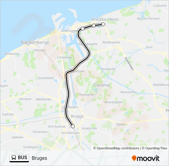 BUS Line Map