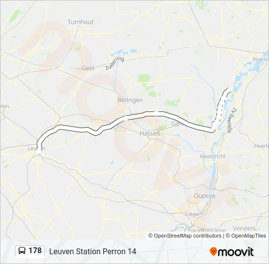 178 Bus Line Map
