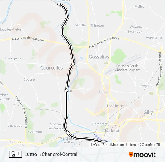 L Train Line Map