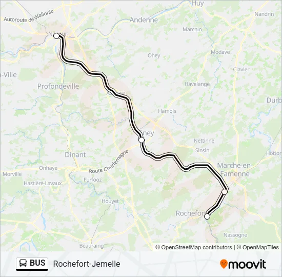 BUS Line Map