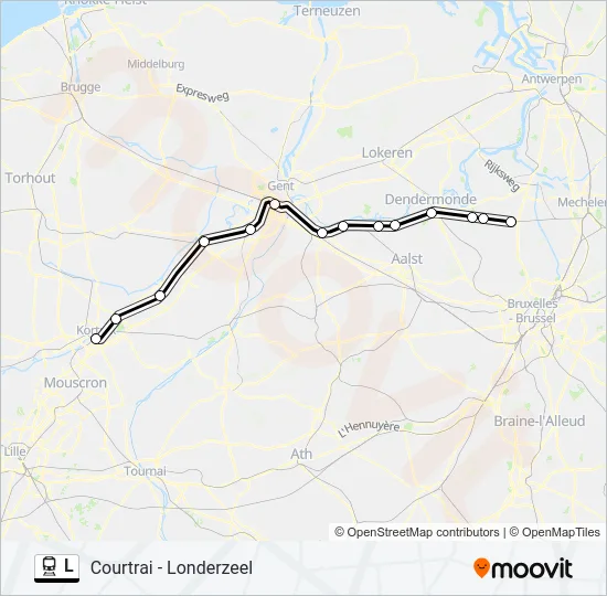 L Train Line Map