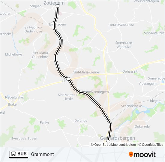 BUS Line Map