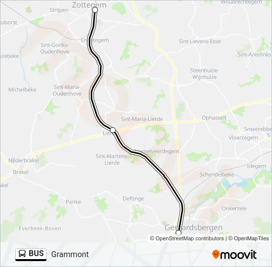 BUS Line Map