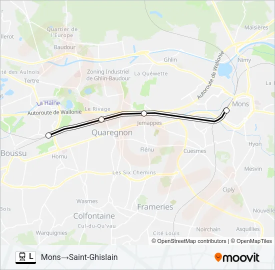 L Train Line Map