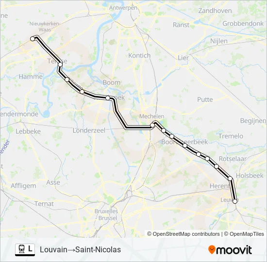 L Train Line Map