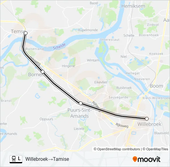 L Train Line Map