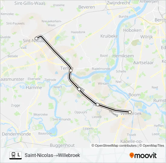 L Train Line Map