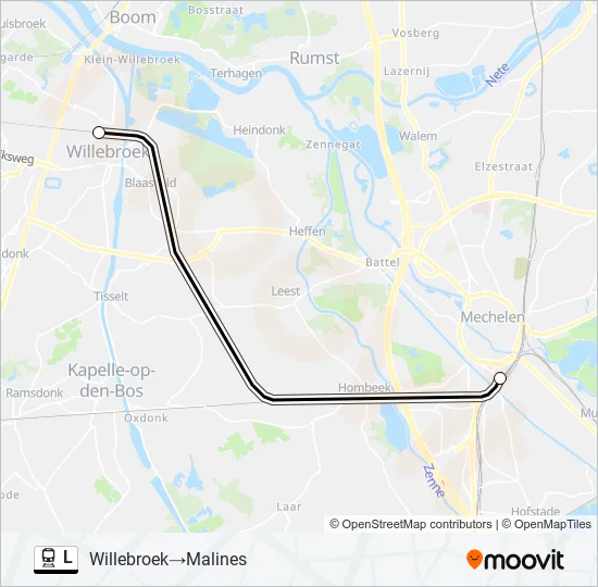 L Train Line Map