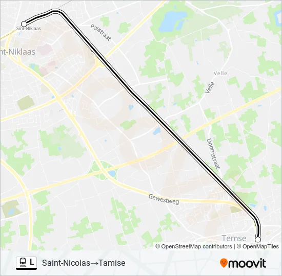 L Train Line Map