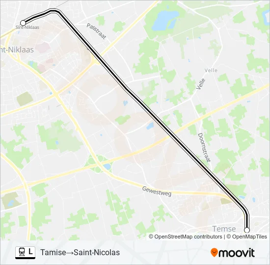 L Train Line Map