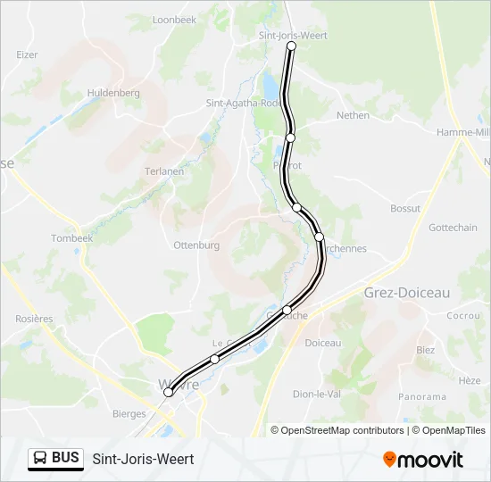 BUS Line Map