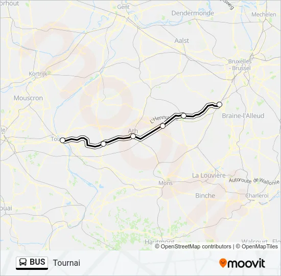 BUS Line Map