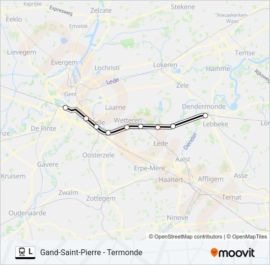 L Train Line Map