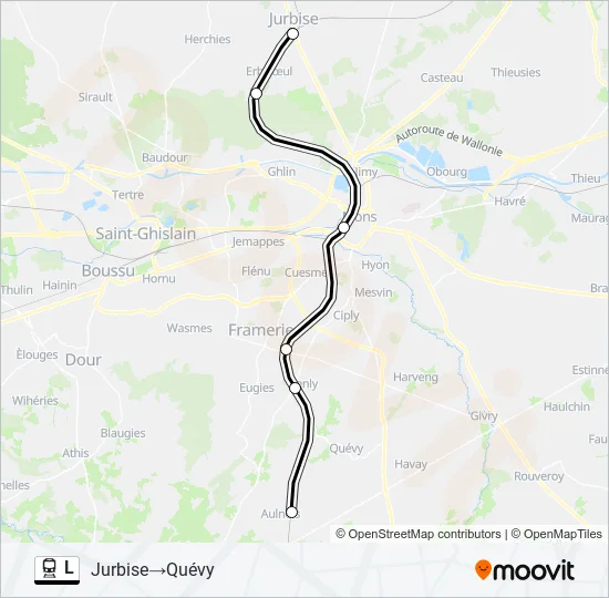 L Train Line Map