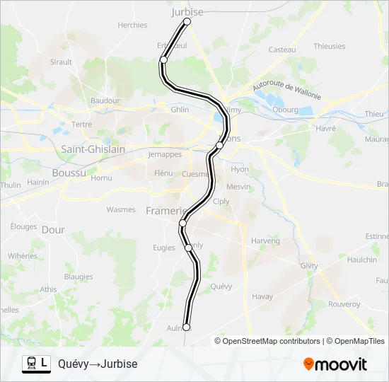 L Train Line Map