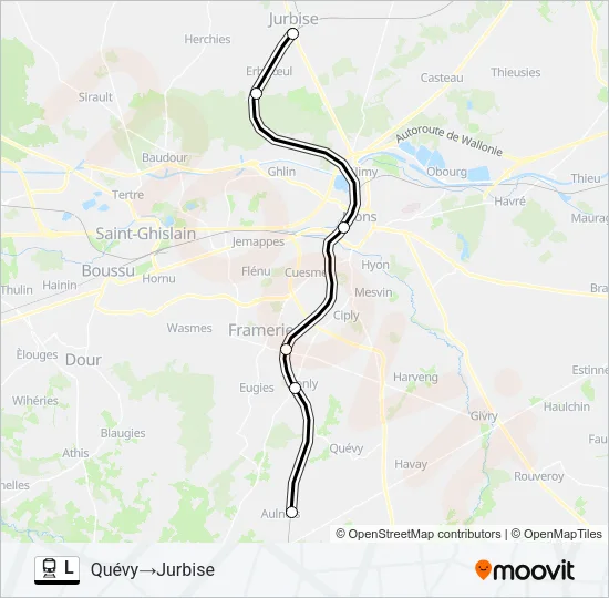 L Train Line Map