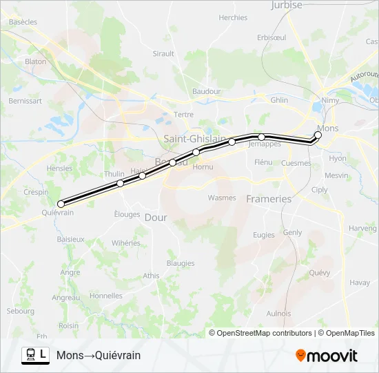 L Train Line Map