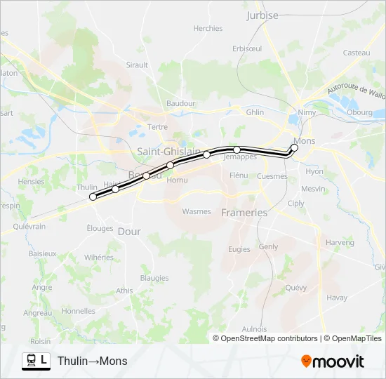 L Train Line Map