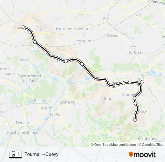 L Train Line Map