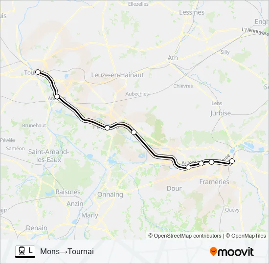 L Train Line Map