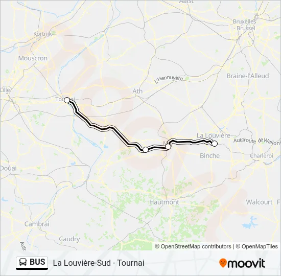 BUS Line Map