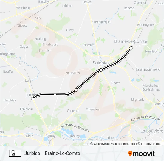 L Train Line Map