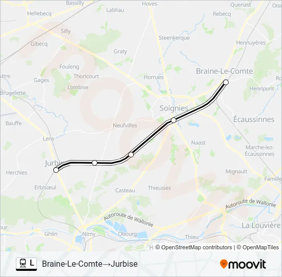 L Train Line Map