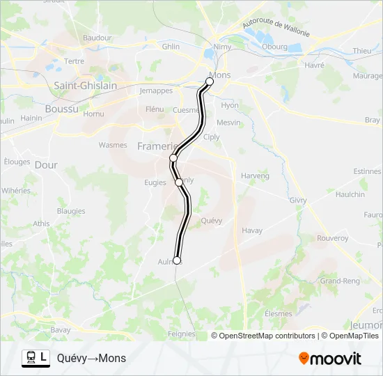 L Train Line Map