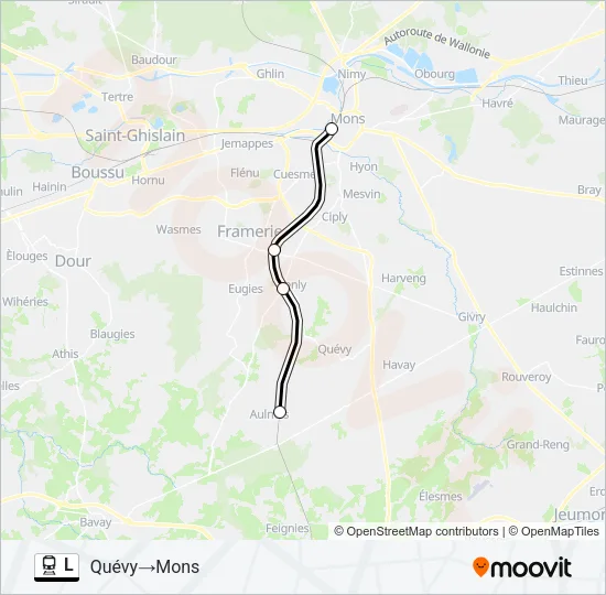 L Train Line Map