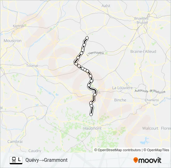 L Train Line Map