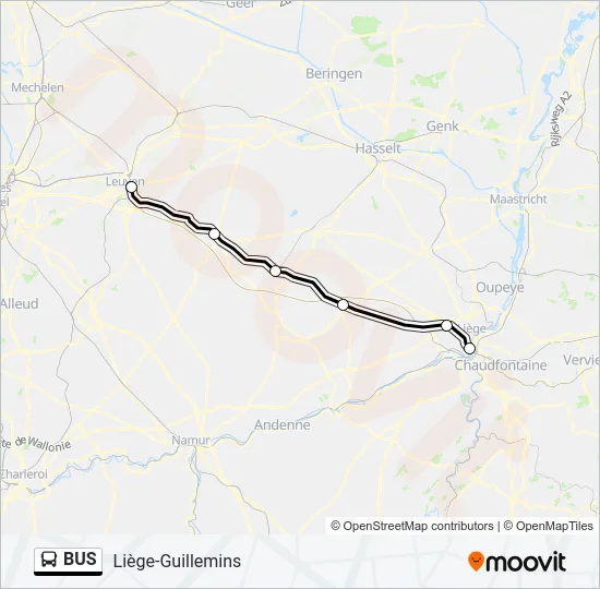 BUS Line Map