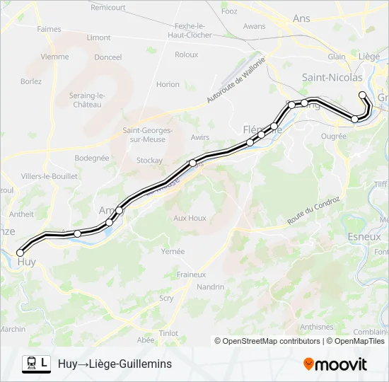 L Train Line Map