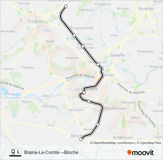 L Train Line Map