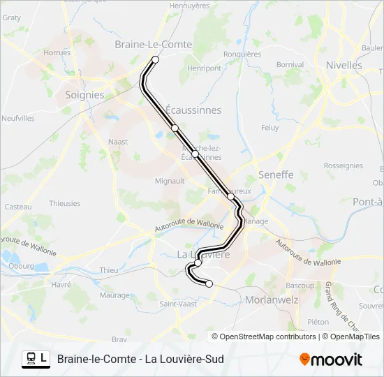 L Train Line Map
