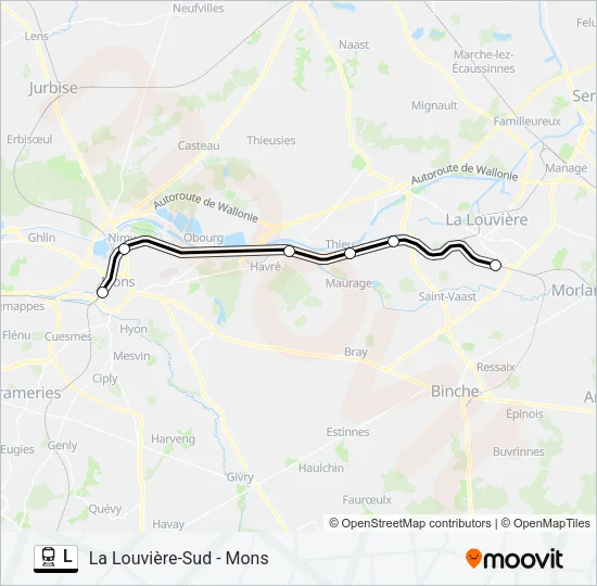 L Train Line Map