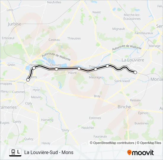 L Train Line Map