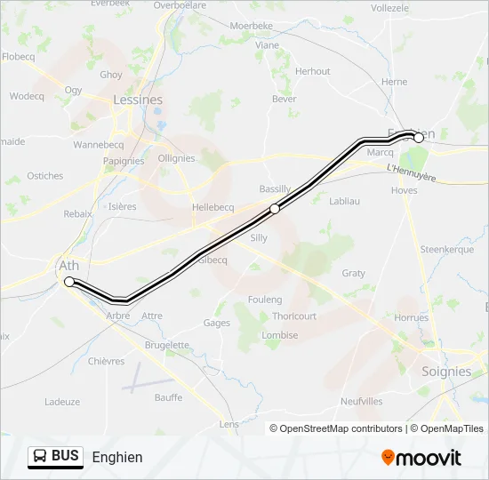 BUS Line Map