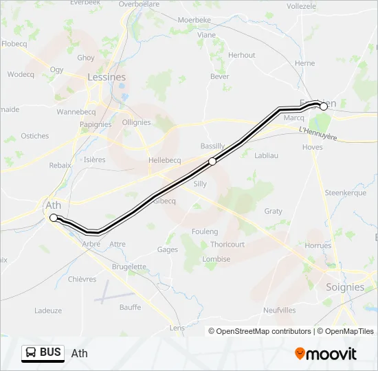 BUS Line Map