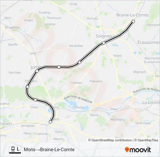 L Train Line Map