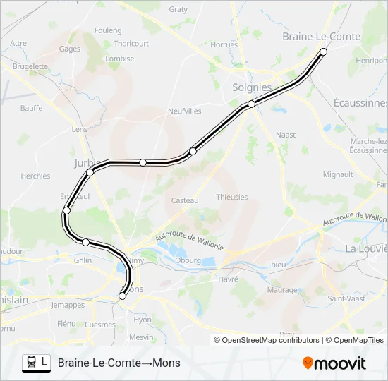 L Train Line Map